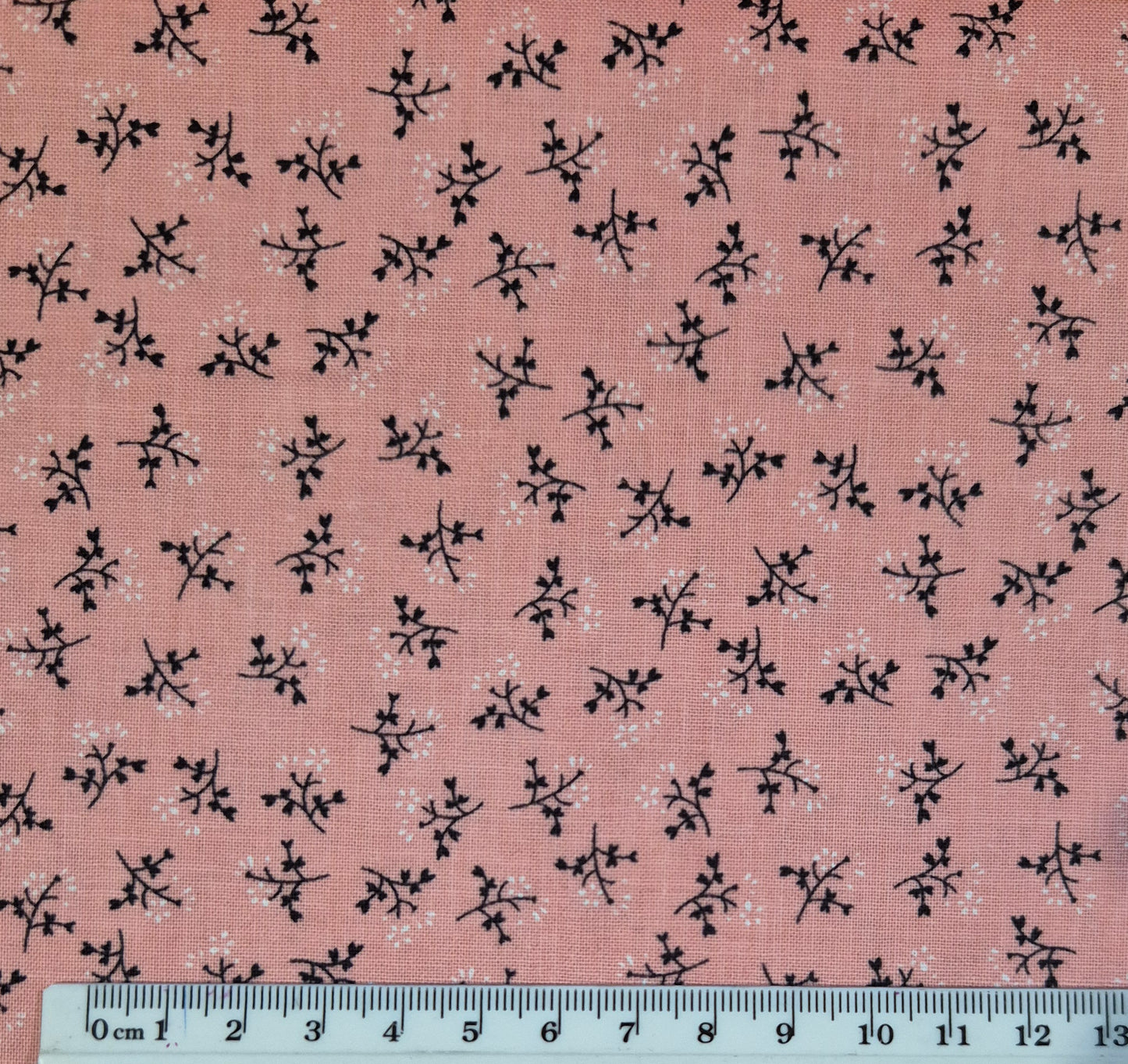 Cotton Fabric - Prairie Bonnet in Coral - Riley Blake