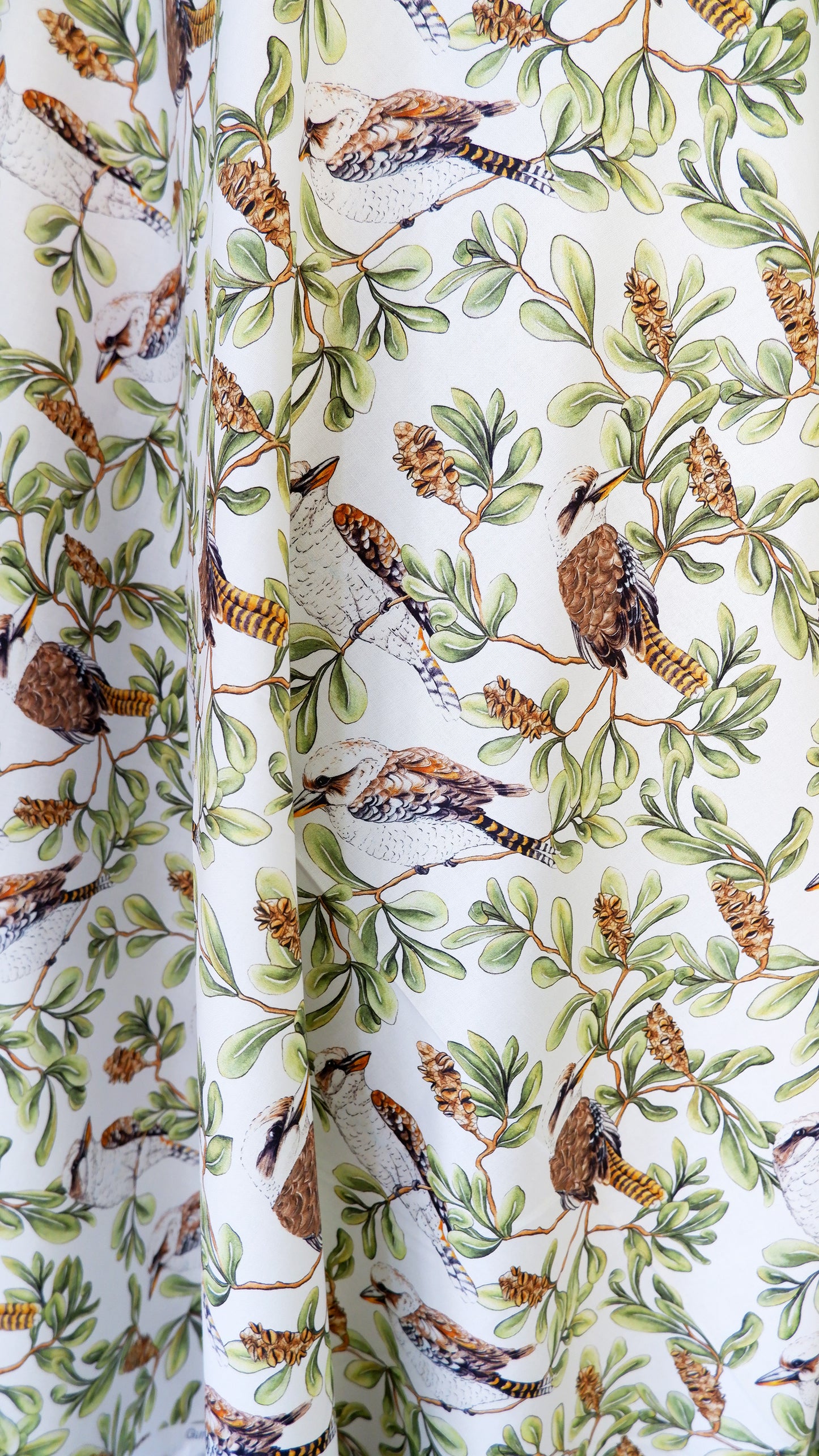 Cotton fabric - Gumtree friends - Kookaburra - Michelle Holik