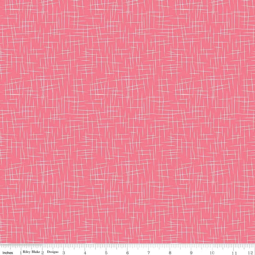 Cotton Fabric - Hashtag large lipstick - Riley Blake