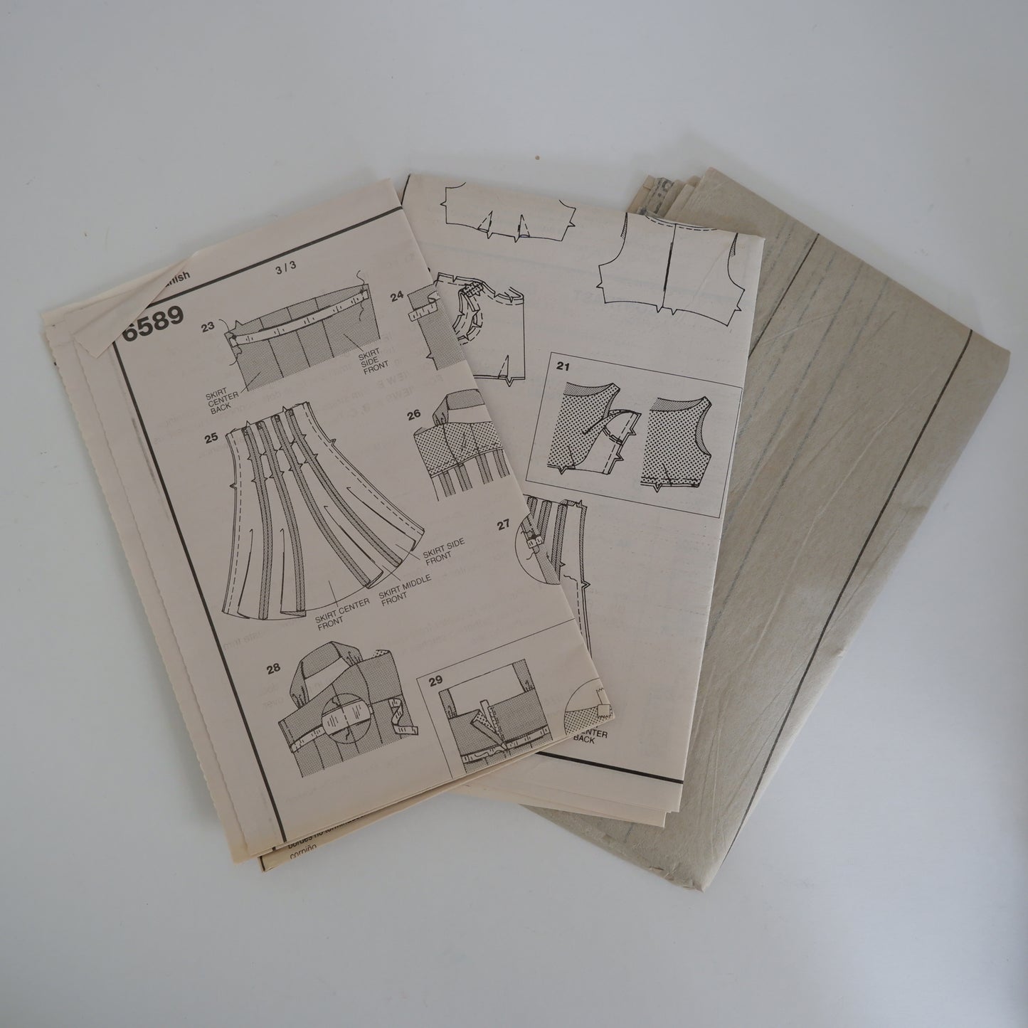 New Look 6589, Dress pattern, Sizes 8 - 18