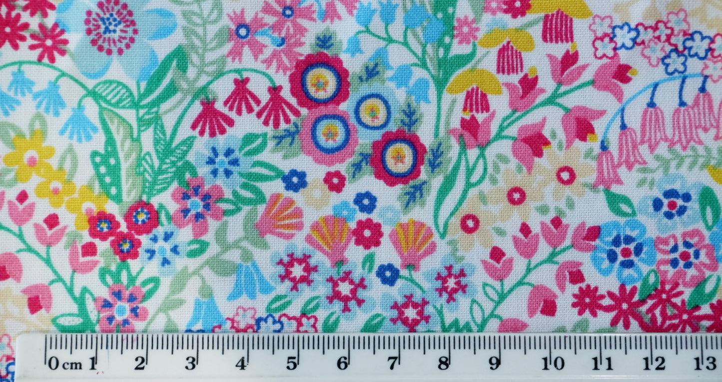 Fat Quarter - Shell Garden, Riviera collection - Liberty Fabrics