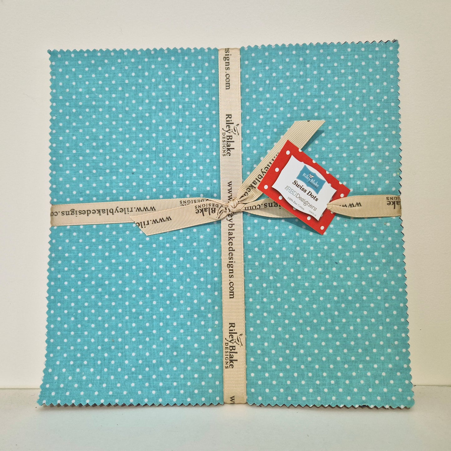 Swiss Dots - 10 inch Stacker - 19 Pieces - Riley Blake