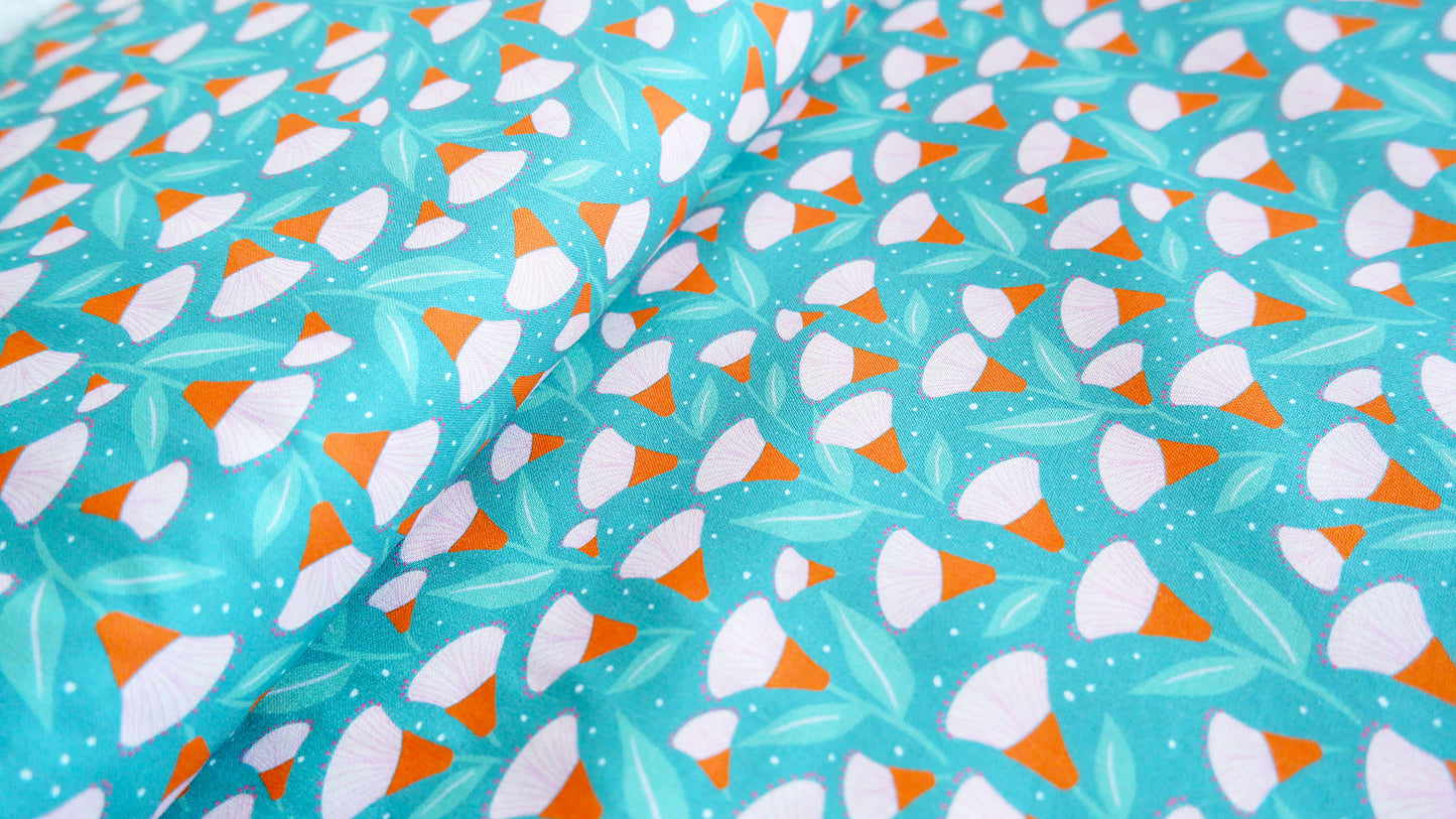 Cotton Fabric - Wild Garden range - Flowering Gum Trees