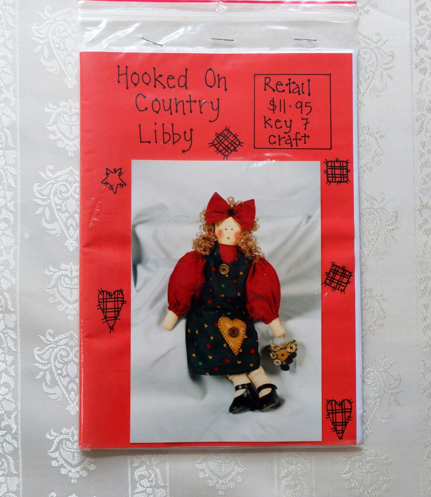 Doll pattern, Hooked on Country Libby