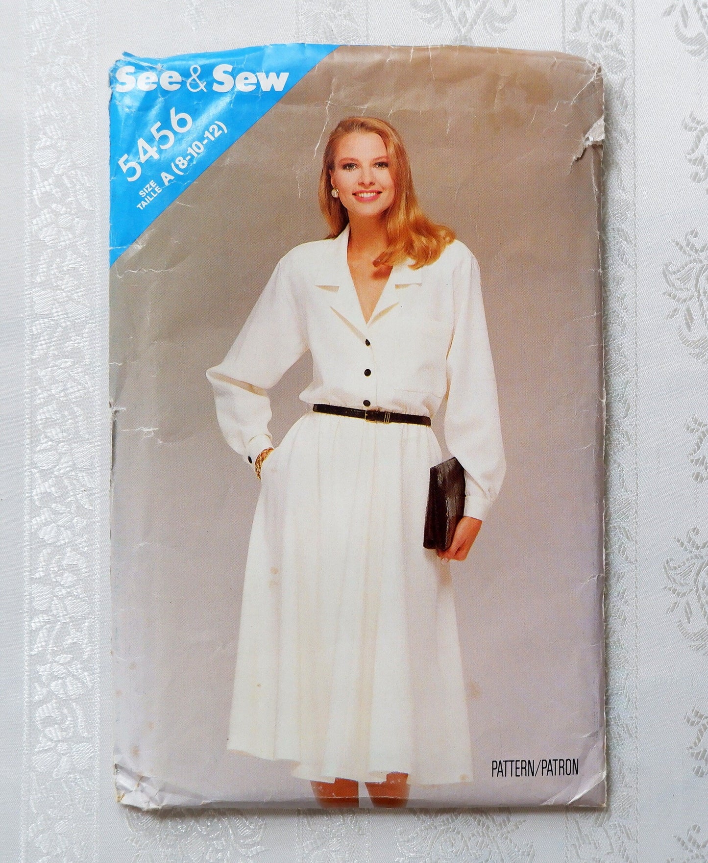 See and Sew 5456, dress pattern, sizes 8 - 12