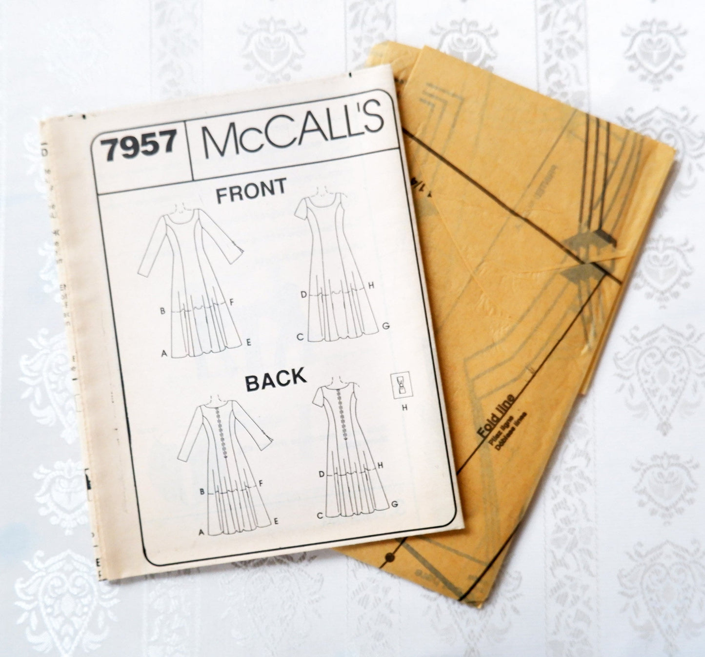 McCall's 7957, dress pattern, sizes 10 - 14
