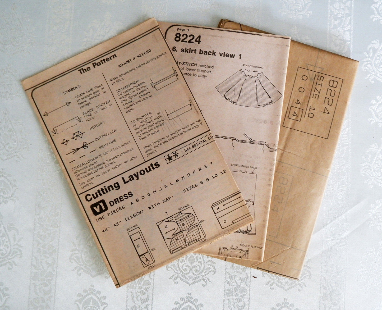 Simplicity 8224, Dress pattern, Size 10