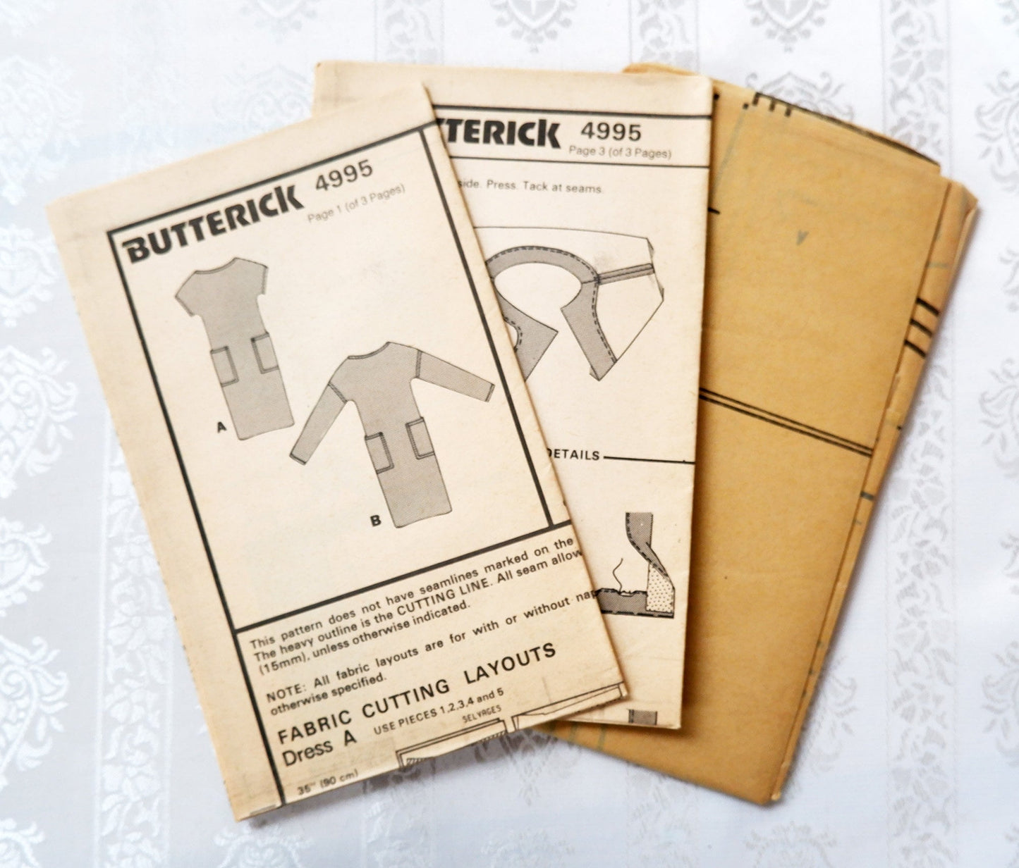 Butterick 4995, dress pattern, Sizes 8 - 12