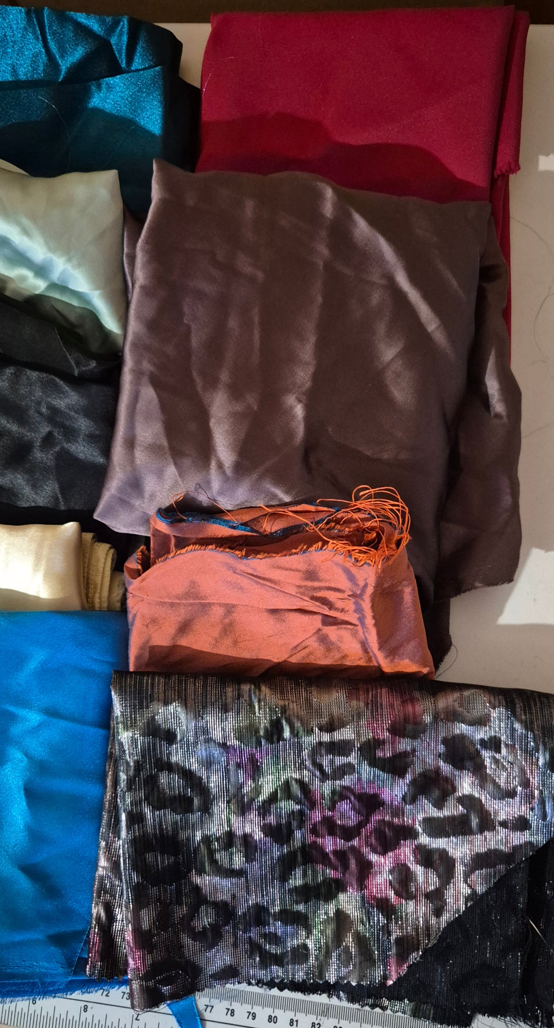 Dress fabric scrap bag - Fabric Rescue