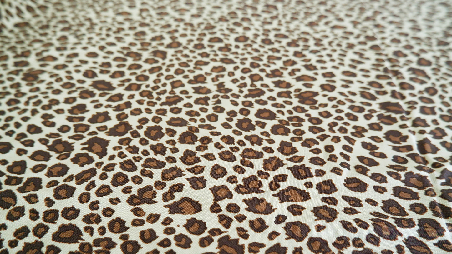 Cotton Fabric - Small Leopard Print - Riley Blake