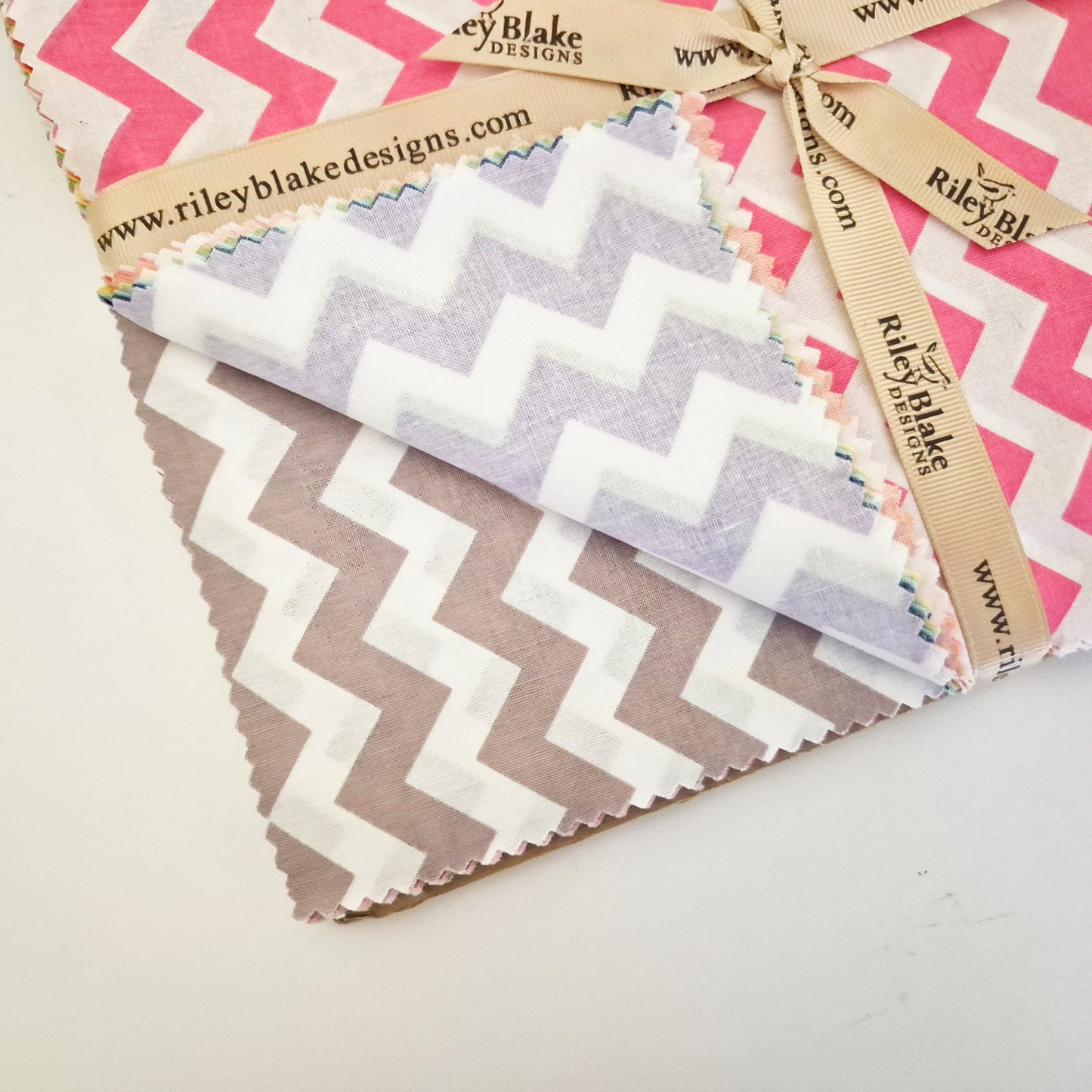 Small Chevron - 10 inch Stacker - 24 Pieces - Riley Blake