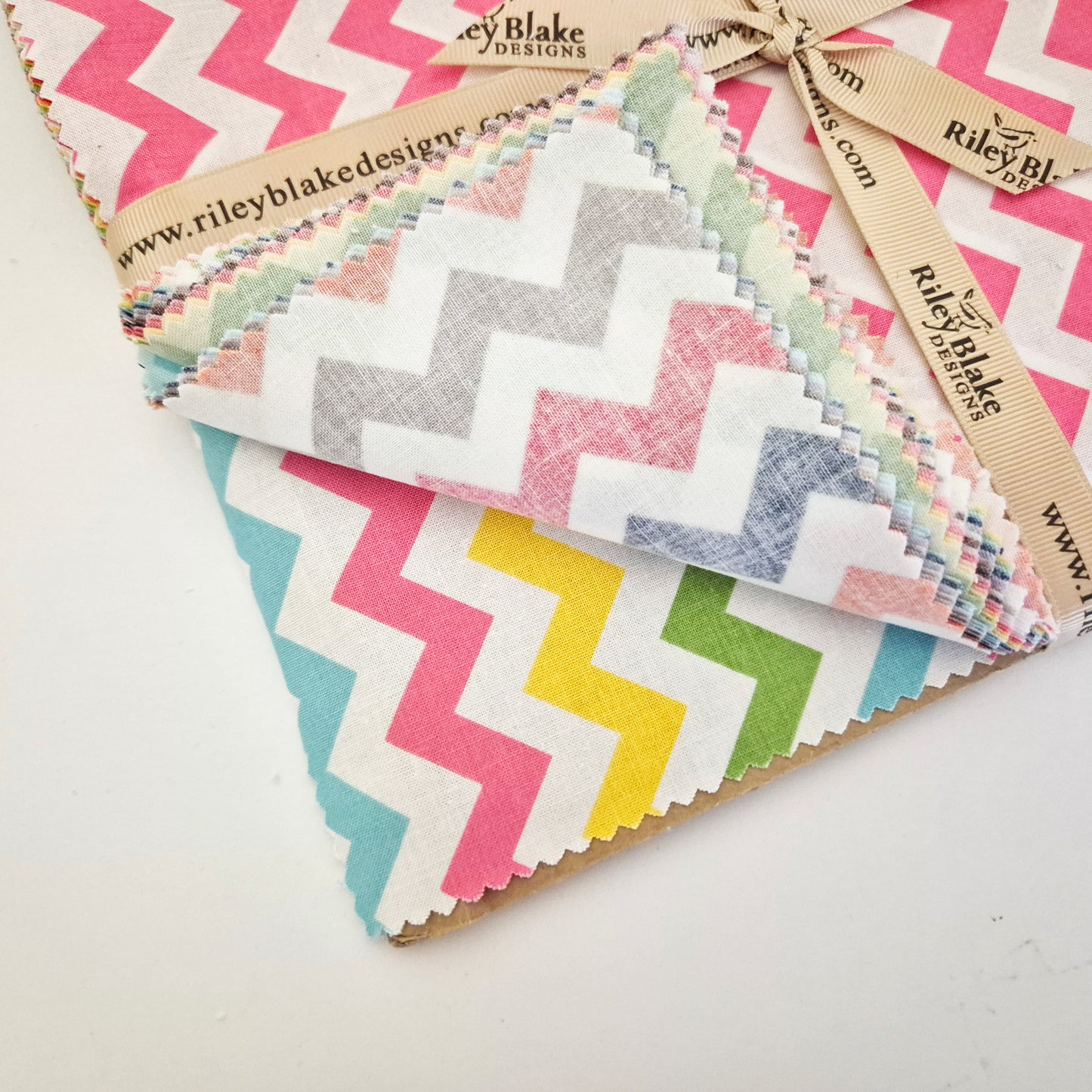 Small Chevron - 10 inch Stacker - 24 Pieces - Riley Blake
