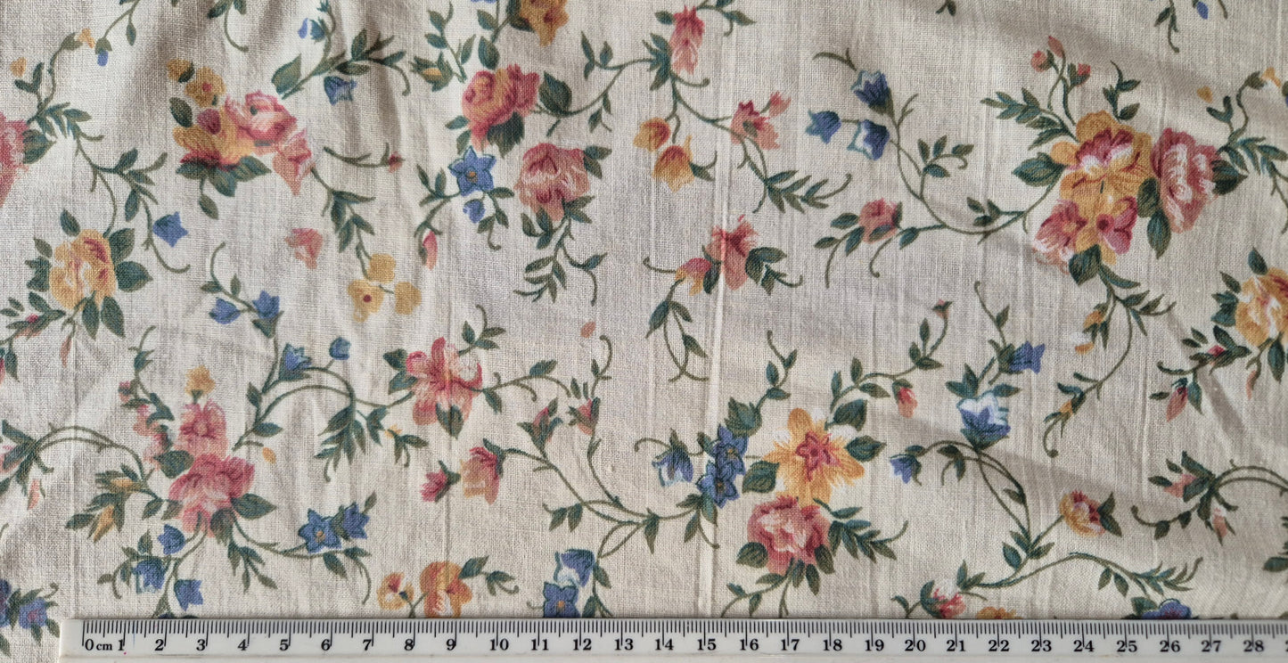 Lightweight Cotton Fabric - Claremont - 1.6m remnant - Fabric Rescue