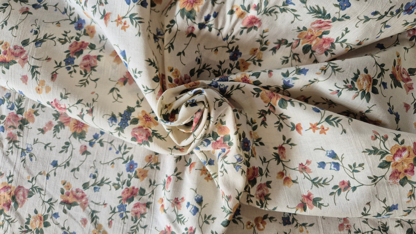 Lightweight Cotton Fabric - Claremont - 1.6m remnant - Fabric Rescue
