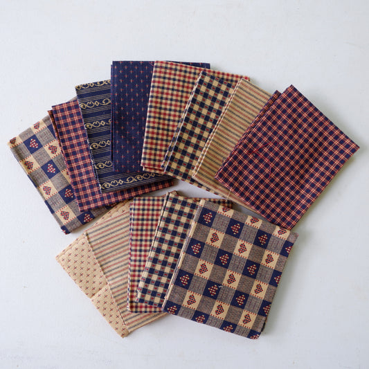 Classic Country Fat Quarter Bundle - 13 Pieces