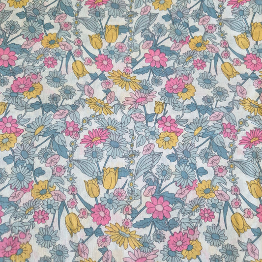 flower design on fabric