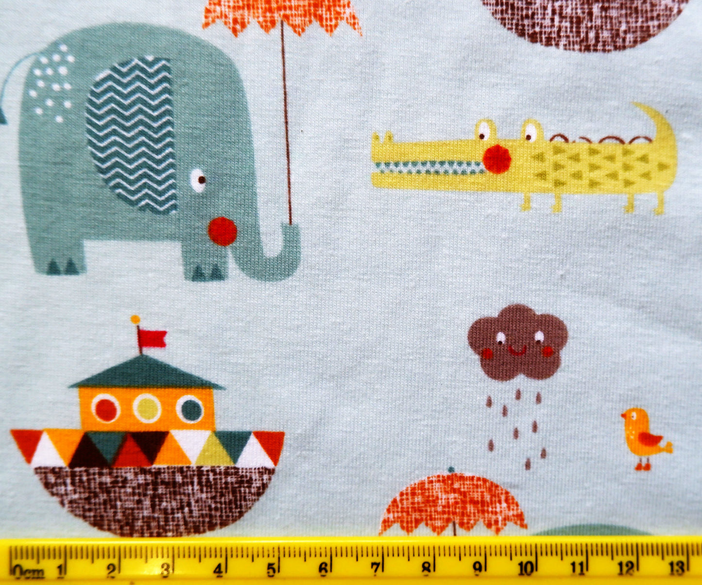 Stretch Jersey - Giraffe Crossing Stretch Knit