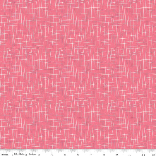 Cotton Fabric - Hashtag large lipstick - Riley Blake