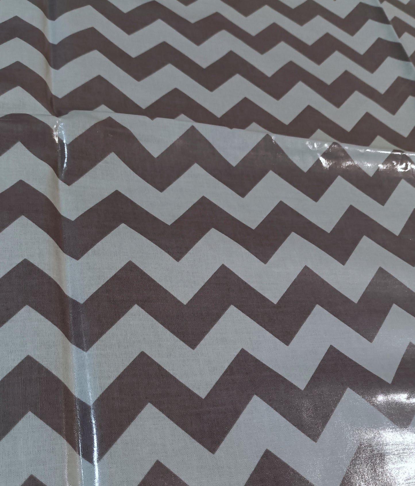 Laminated Cotton - Chevron - Fabric Rescue