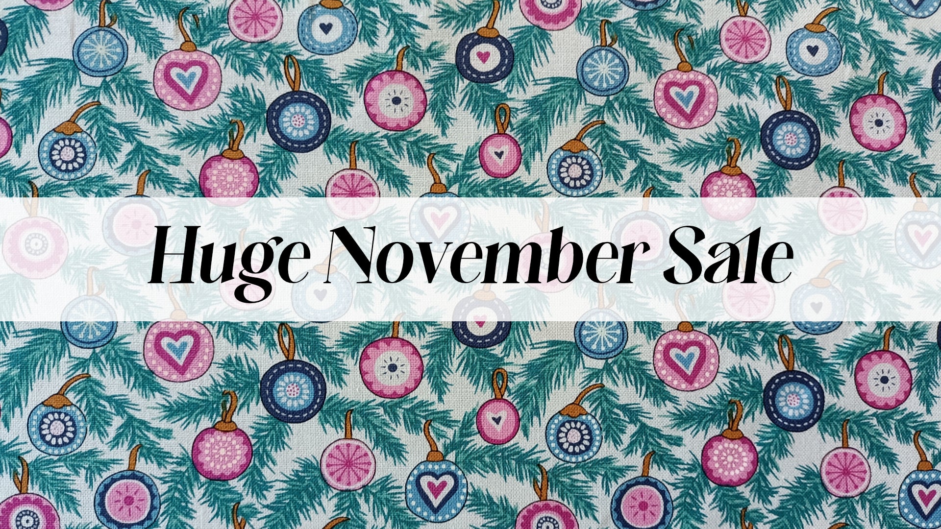 November sale