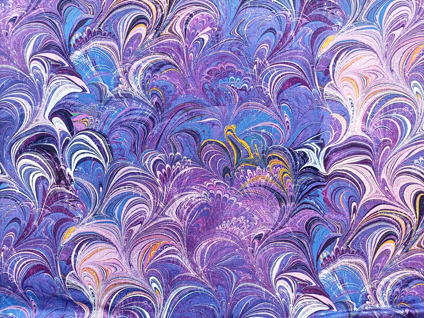 Cotton Fabric - Cosette Purple Poured Colour