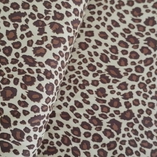 Fat Quarter - Small Leopard Print - Riley Blake - Cotton Fabric