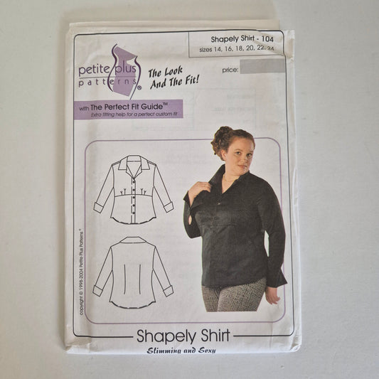 Shapely Shirt 104, Sizes 14 to 24
