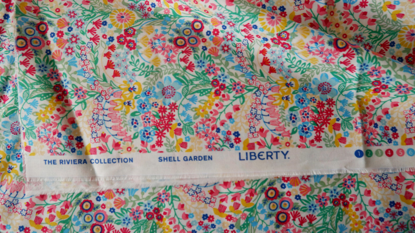 Fat Quarter - Shell Garden, Riviera collection - Liberty Fabrics