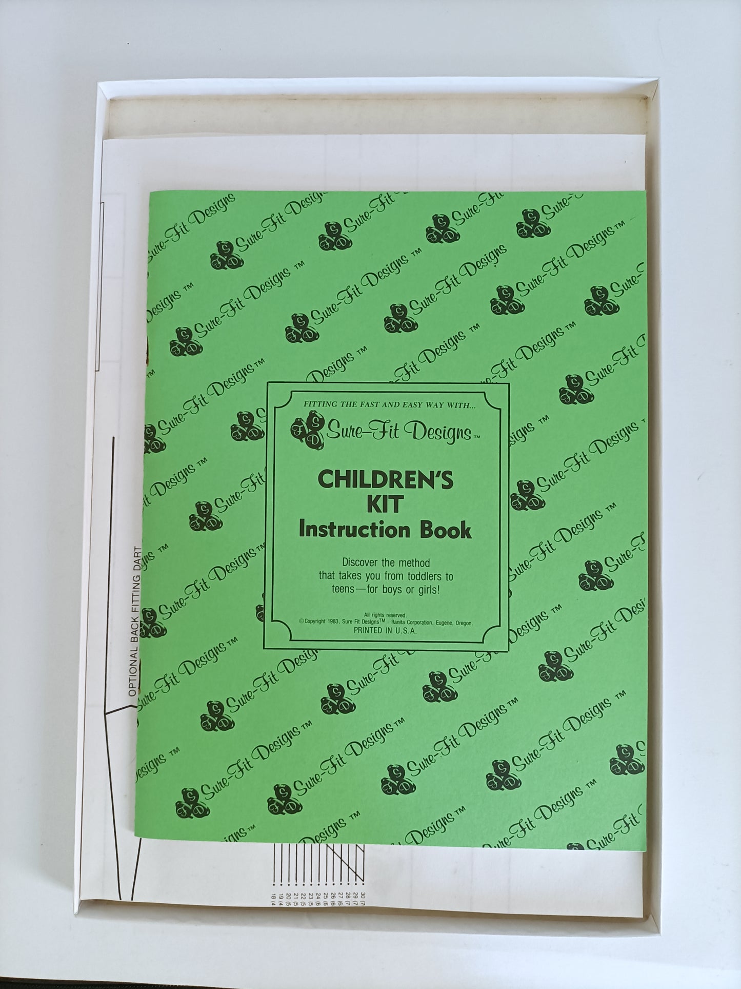 Sure-Fit Designs Children's Kit, 1983 First Edition