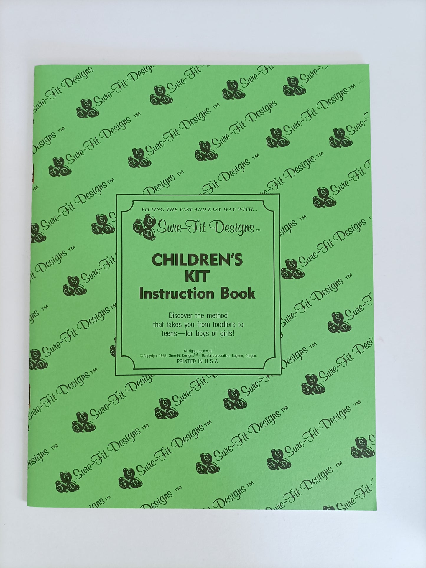 Sure-Fit Designs Children's Kit, 1983 First Edition