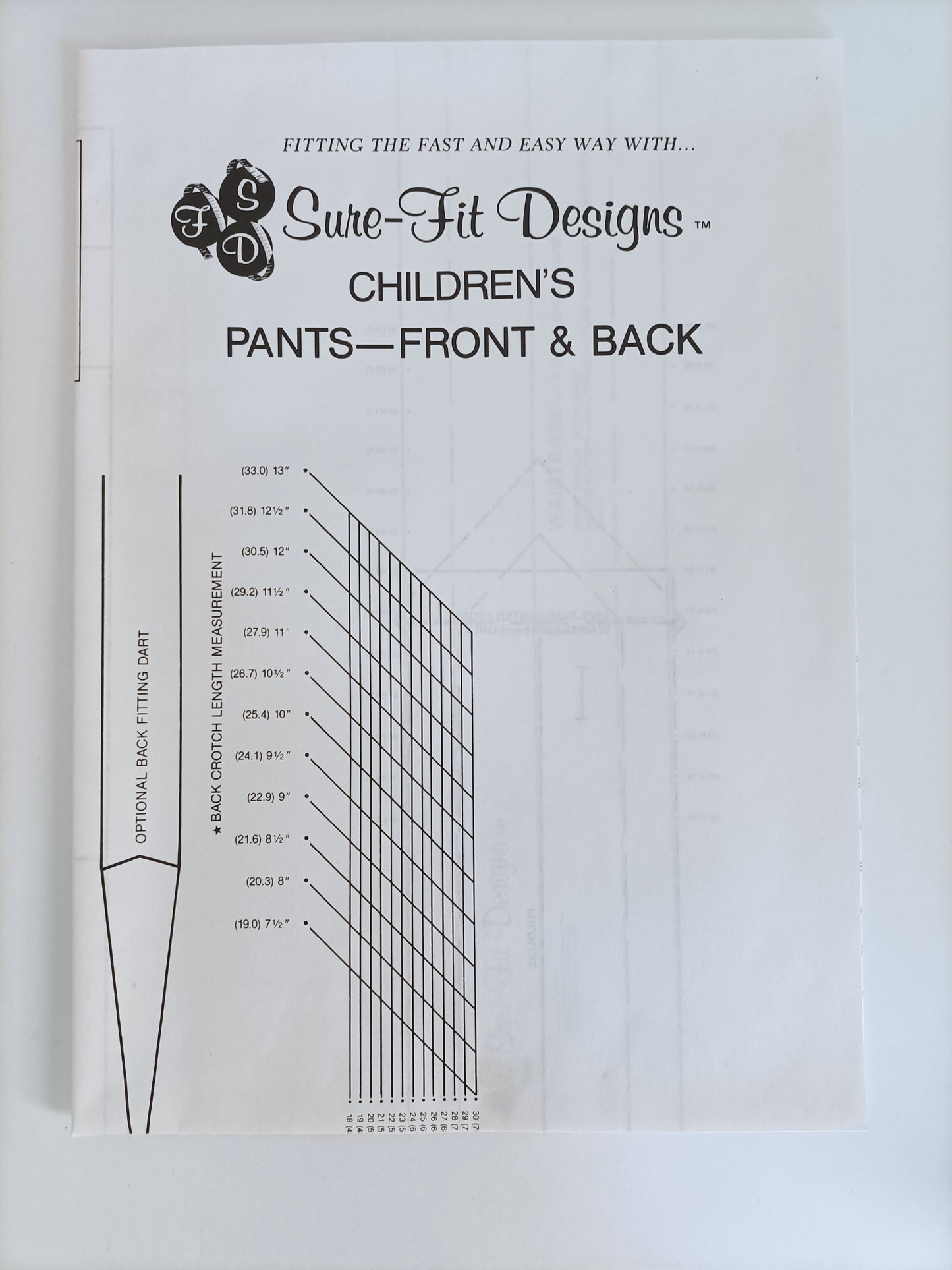 Sure-Fit Designs Children's Kit, 1983 First Edition