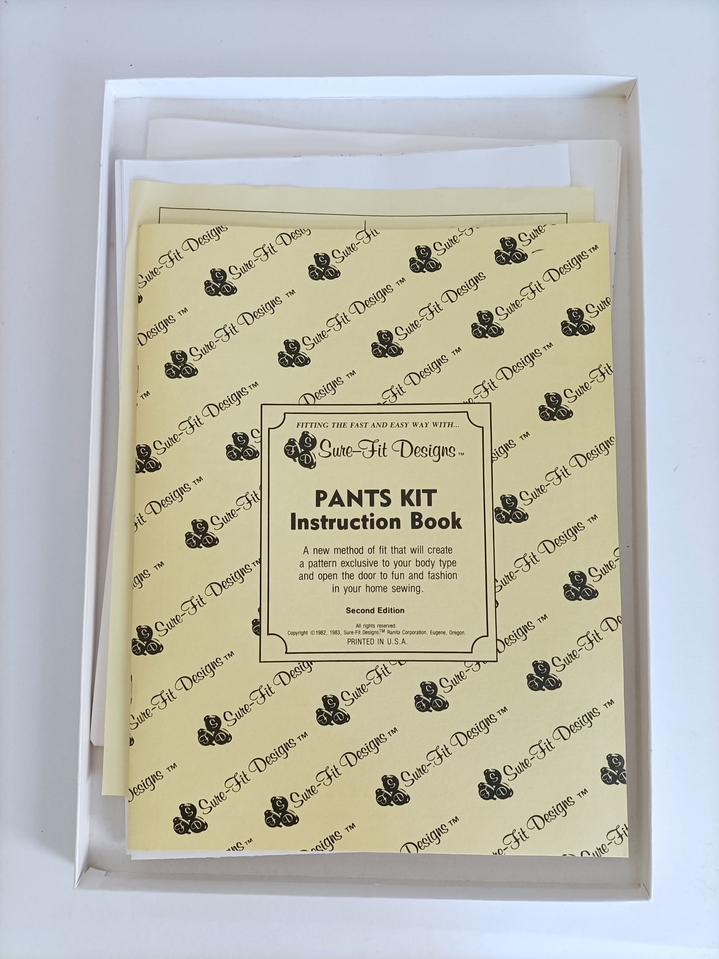 Sure-Fit Designs Pants Kit, 1983 Second Edition
