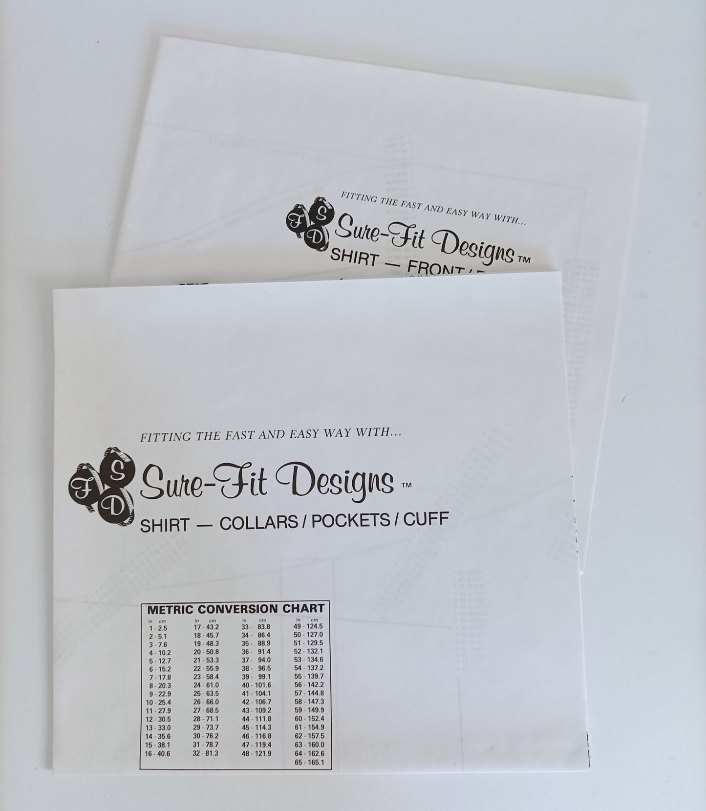 Sure-Fit Designs Shirt Kit, 1983 Second Edition