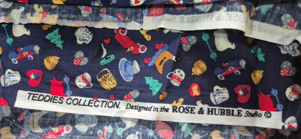 2m Cotton Remnant - Teddies Collection - Fabric Rescue