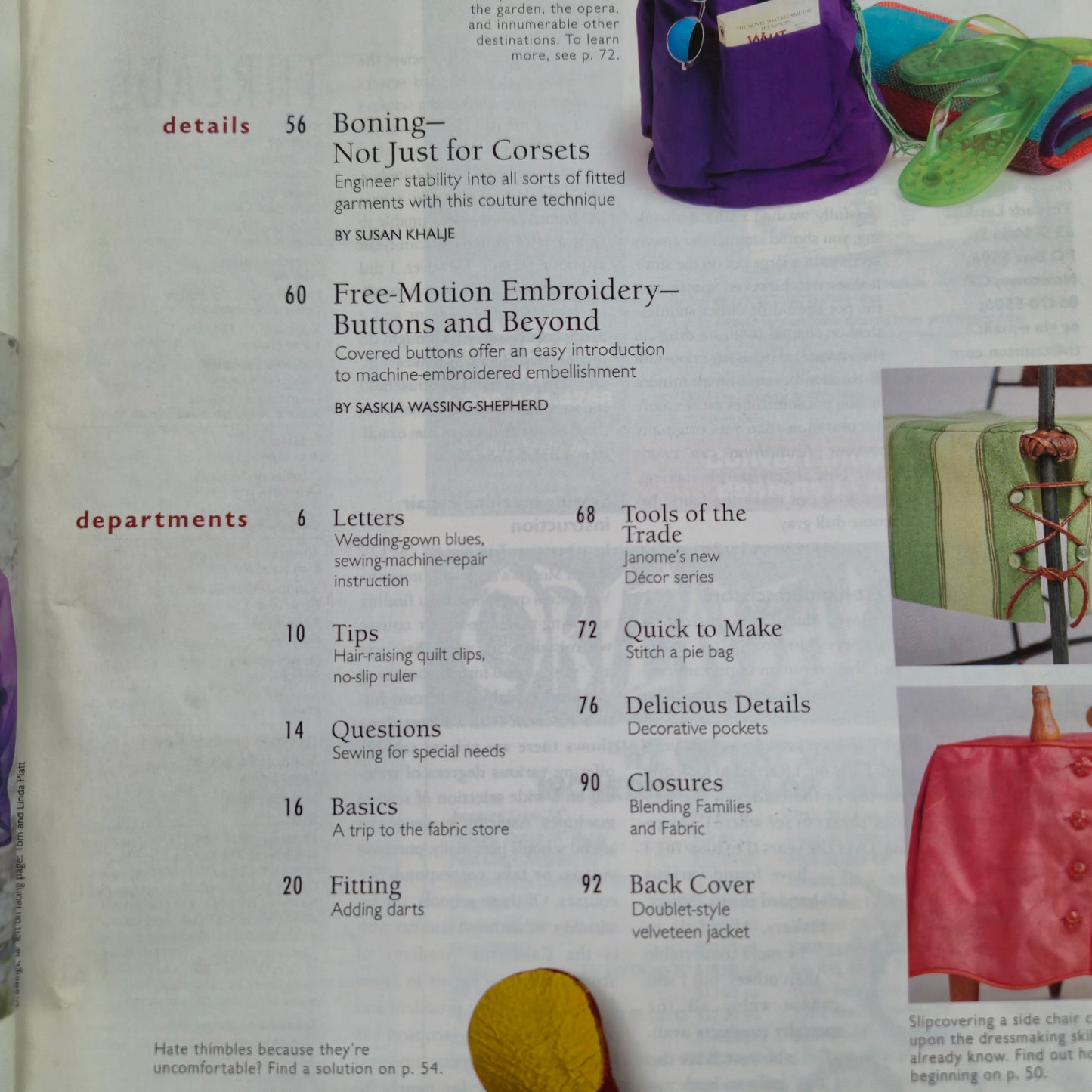 Threads Magazine 87 March 2000