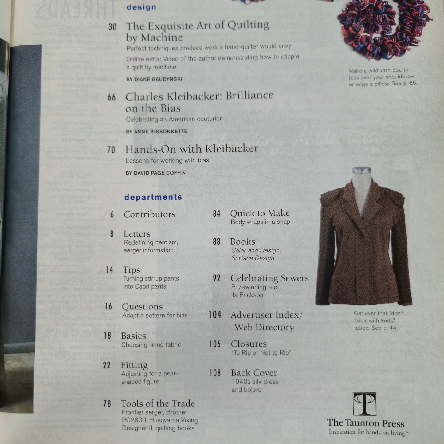 Threads Magazine 99 March 2002