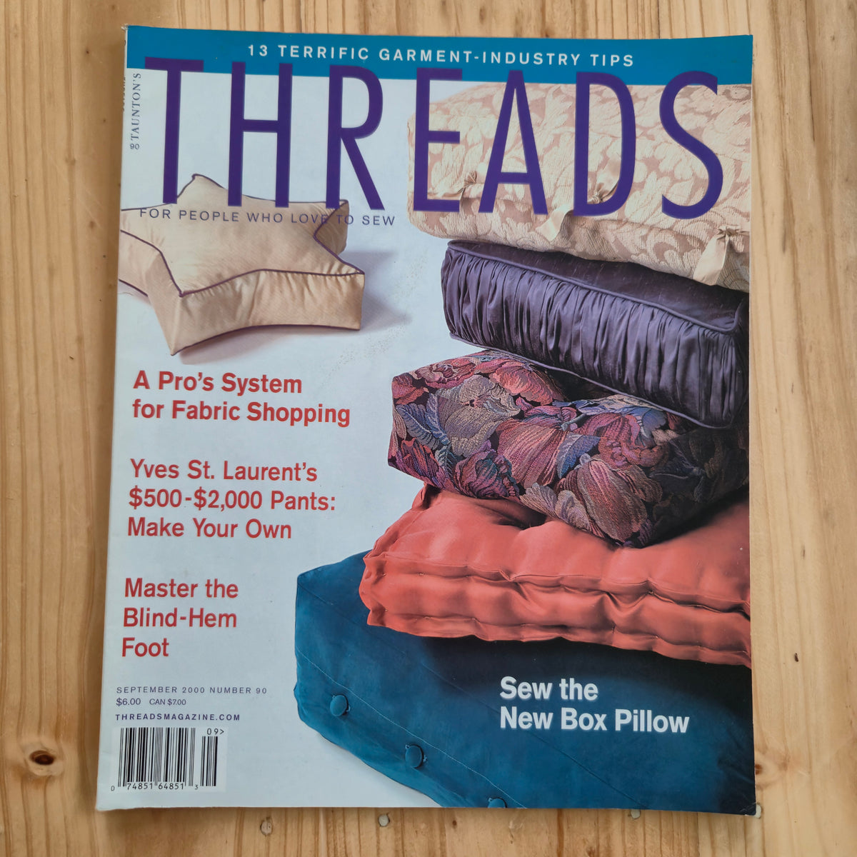 Threads Magazine Website Threads Magazine 90 September 2000 – AltFabrics