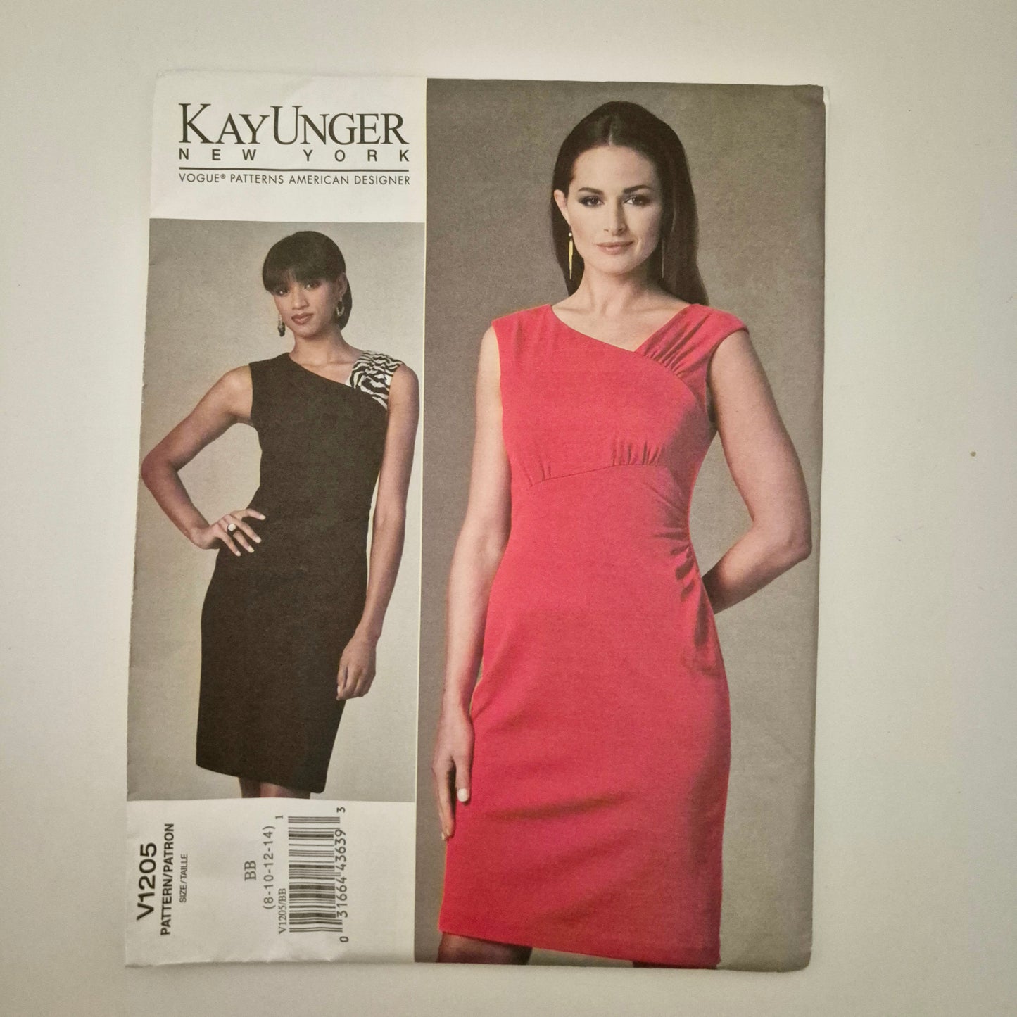 Vogue V1205, dress pattern, sizes 8 to 14