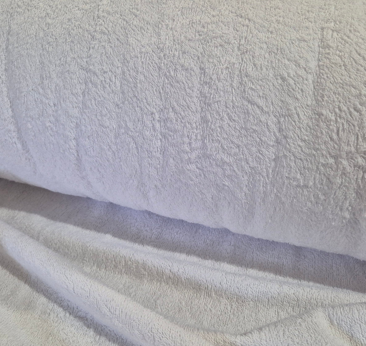 White towelling - Fabric Rescue