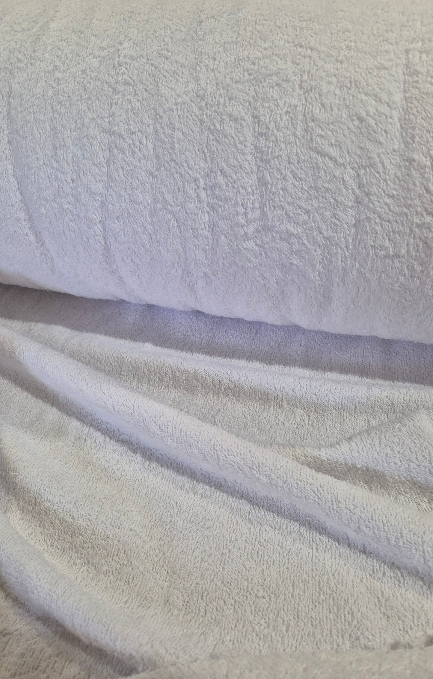 White towelling - Fabric Rescue