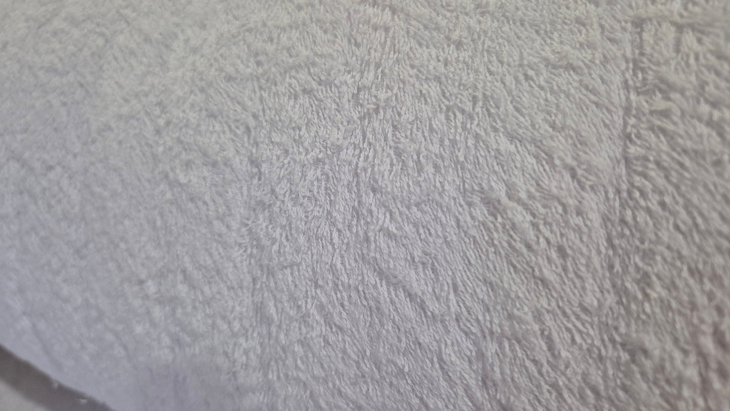 White towelling - Fabric Rescue