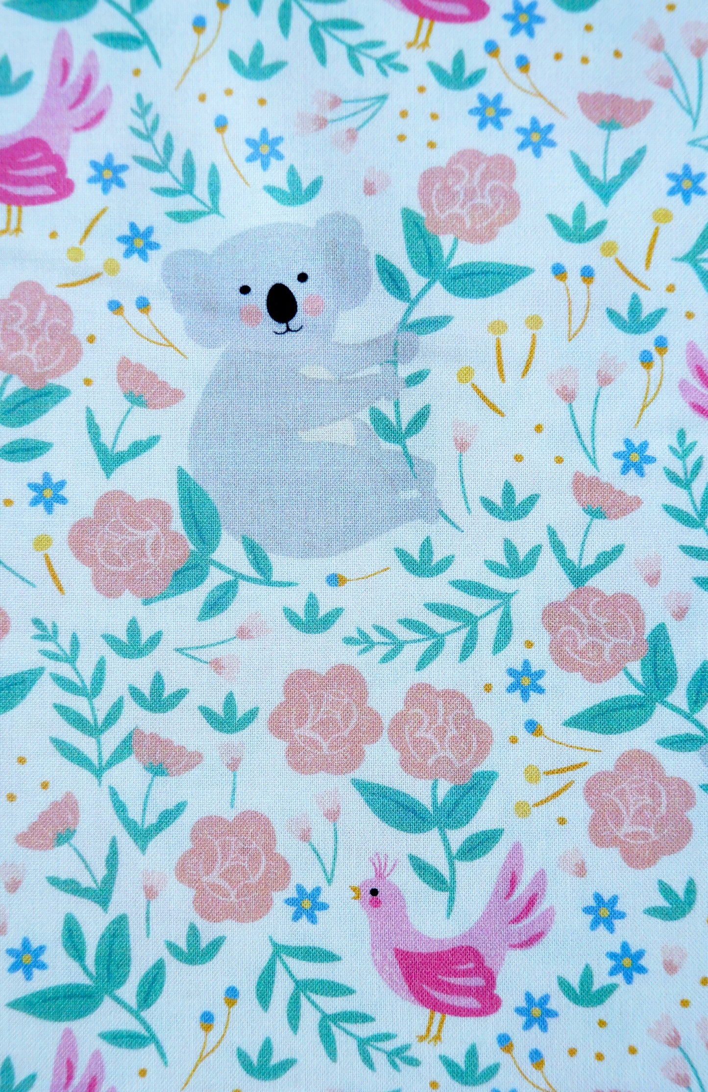 Cotton Fabric - Wild Garden range - Koala Love