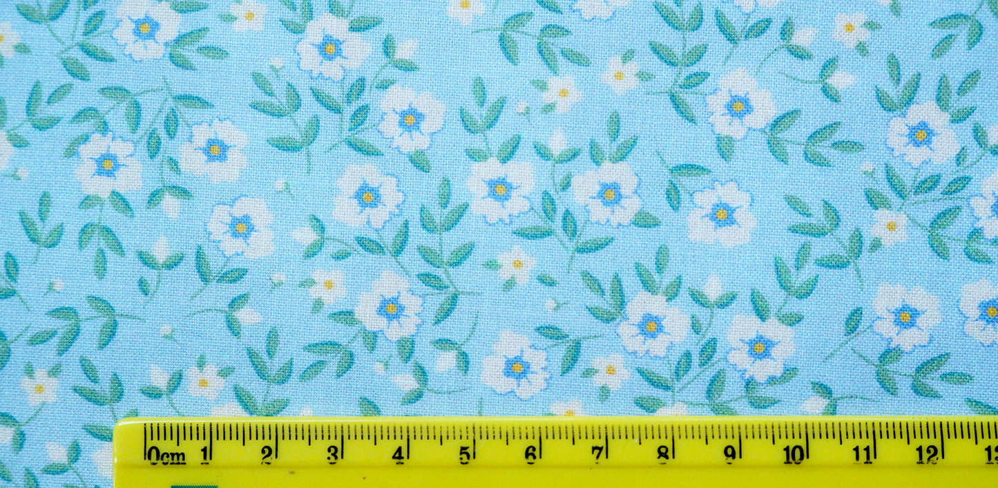 Cotton Fabric - Wild Garden range - Wild Flowers