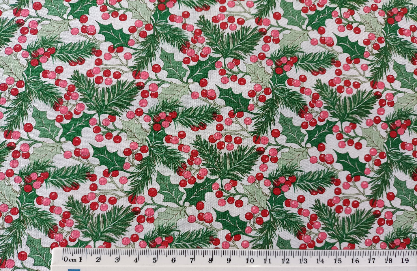 Cotton Fabric - Winterberry Holly - Liberty Fabrics