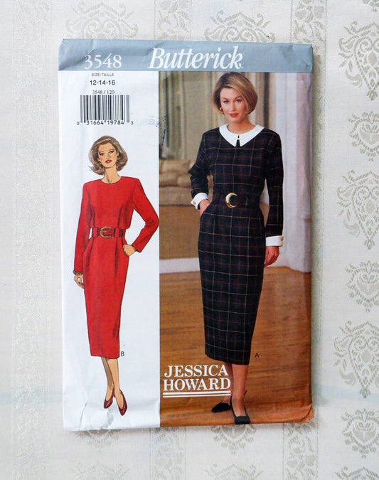 Butterick 3548, dress , Sizes 12 - 16