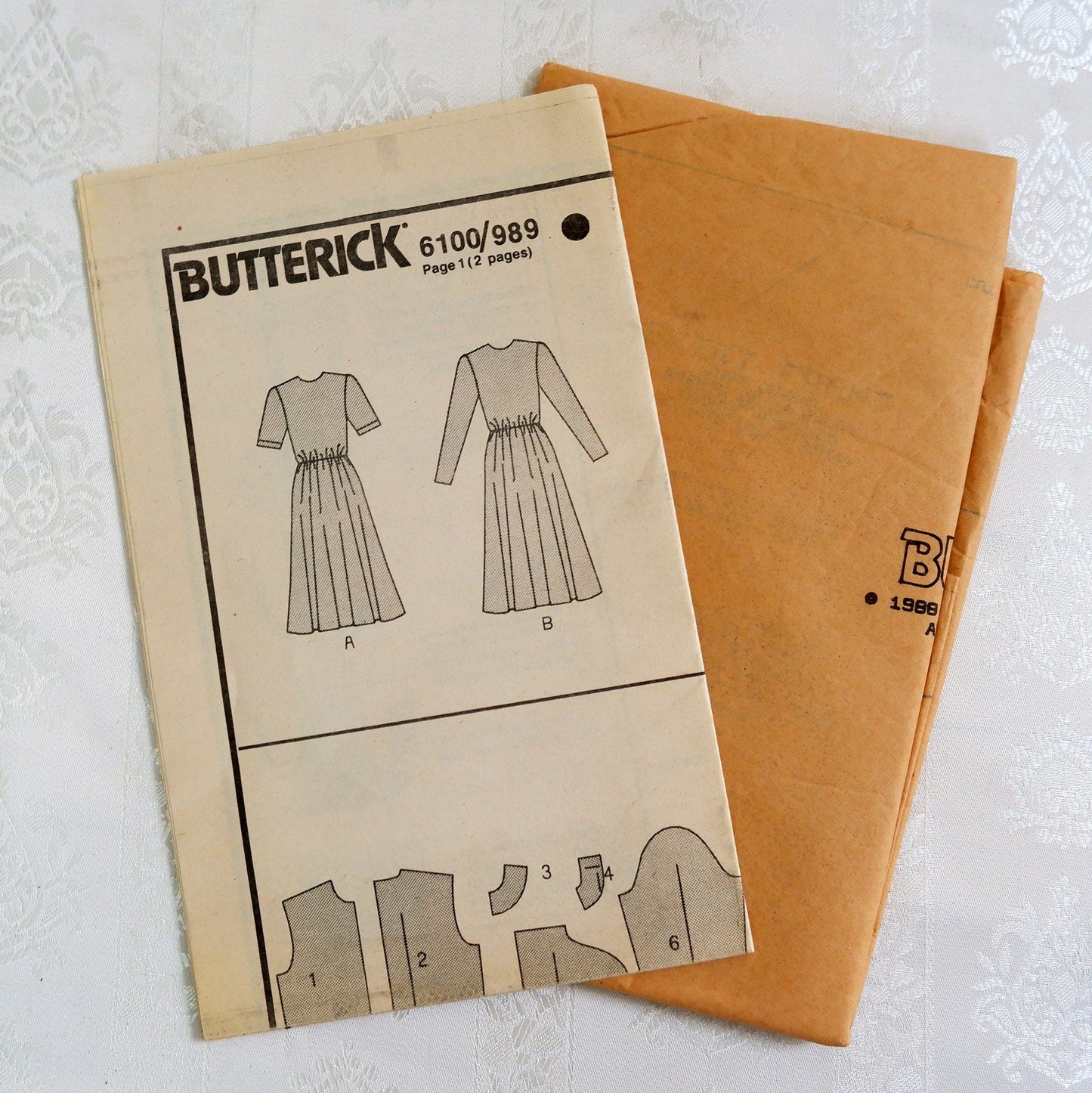 Butterick 6100, dress pattern, sizes 20 - 24