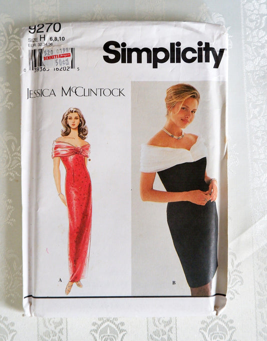 Simplicity 9270, Petite dress pattern, Sizes 6 - 10