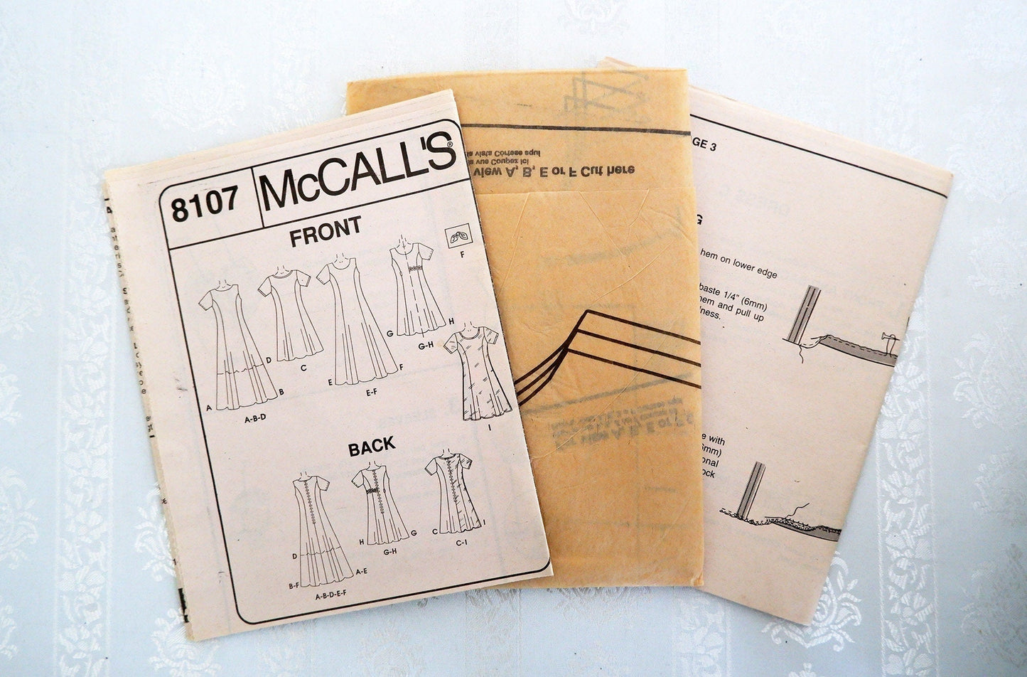 McCall's 8107, dress pattern, sizes 10 - 14